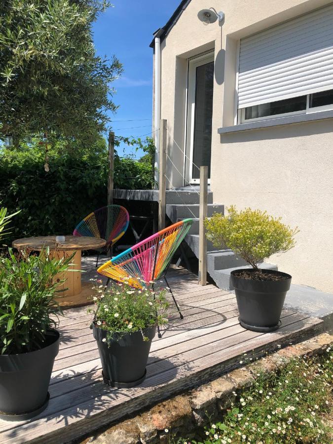 Chambre D'Hotes Golf Du Morbihan Plougoumelen Eksteriør bilde
